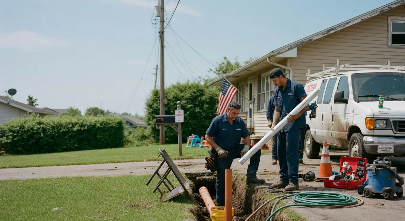 Sewer Line Inspection in East Point, KY